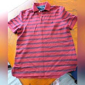 Striped Nautica Polo Shirt
